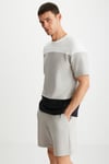 RAMADANP002 Ekru-Bej-Siyah T-Shirt