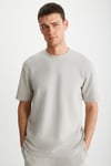RAMADANP003 Erkek Bej T-Shirt