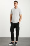 RAMADANP005 Erkek 100% Pamuk Grimelanj Polo Yaka T-Shirt
