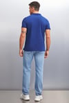 RAMADANP005 Erkek 100% Pamuk Lacivert Polo Yaka T-Shirt