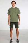 RIVER  Oversize Haki  T-Shirt