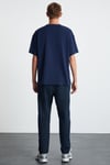 RIVER  Oversize Lacivert  T-Shirt