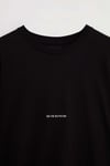 RIVER  Oversize Siyah  T-Shirt