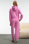 SELENE Kadın Kapüşonlu Kangru Cepli Regular Fit Pembe Sweatshirt