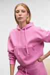 SELENE Kadın Kapüşonlu Kangru Cepli Regular Fit Pembe Sweatshirt