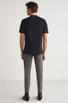 SEVILLA Basic Regular Siyah Tekli T-Shirt