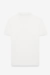 SKYLOOM Erkek %100 Pamuk Kısa Kollu Regular Fit Beyaz Polo Yaka T-Shirt