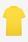 SKYLOOM Erkek %100 Pamuk Kısa Kollu Regular Fit Sarı Polo Yaka T-Shirt