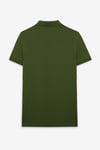 SKYLOOM Erkek %100 Pamuk Kısa Kollu Regular Fit Haki Polo Yaka T-Shirt