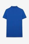 SKYLOOM Erkek %100 Pamuk Kısa Kollu Regular Fit Saks Mavi Polo Yaka T-Shirt