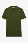 SKYLOOM Erkek %100 Pamuk Kısa Kollu Regular Fit Haki Polo Yaka T-Shirt