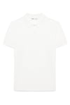 SKYLOOM Erkek %100 Pamuk Kısa Kollu Regular Fit Beyaz Polo Yaka T-Shirt