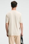 SWEET Erkek %100 Pamuk Oversize Fit Baskılı Kısa Kollu Yuvarlak Yakalı Vanilya T-Shirt