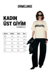 TAMBEZA Kadın %100 Pamuk Yumuşak Kumaşlı Baskı Detaylı Sarı T-Shirt