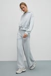 TANSY Kadın Kolları Kumaşın Tersinden Yapılmış Kapüşonlu Relaxed Fit Grimelanj Sweatshirt