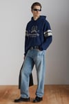 TORREY Erkek Örme 3 İplik Lacivert Sweatshirt