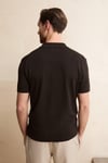 VESTO Erkek Triko Acı Kahve Polo Yaka T-Shirt
