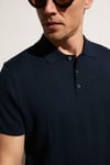 VESTO Erkek Triko Lacivert Polo Yaka T-Shirt