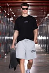VITO Erkek %100 Organik Pamuklu Nakış Yazı Detaylı Oversize Bol Kesim Kısa Kollu Siyah T-Shirt