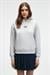 YUMEA Kadın Oversize Kapüşonlu Baskılı Grimelanj Sweatshirt