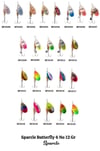 SPARCLE BUTTERFLY 4 NO 12 GR BF12106