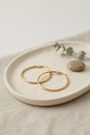 316L Çelik Gold Renk 36 mm Halka Küpe