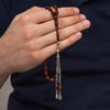 Metal Püsküllü Arpa Kesim Kuka Tesbih