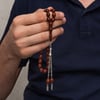 Metal Püsküllü Arpa Kesim Kuka Tesbih