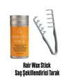Şaç Şekillendirici Tarak Ve Wax Stick