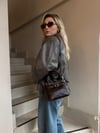 Acı Kahve Mini Manu Çapraz Askılı Çanta
