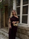 Altın Sarısı Glam Sert Plaka Çanta