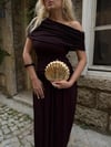 Altın Sarısı İstiridye Plaka Çanta
