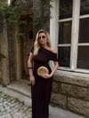 Altın Sarısı İstiridye Plaka Çanta