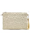 Altın Sarısı Simli Clutch Çanta