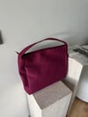 Bordo Süet Basic Çanta