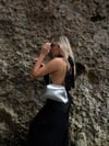 Gümüş Clutch Chloe Çanta