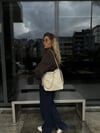 Krem Clara Zincirli Çanta