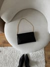 Siyah Clutch Zincirli Nicole Çanta