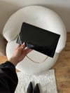 Siyah Clutch Zincirli Nicole Çanta
