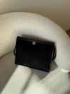 Siyah Desenli Clutch Marka Model Çanta
