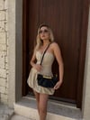 Siyah Gold Detaylı Hazel Çanta