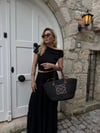 Siyah Hasır Loew Çanta