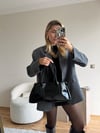 Siyah Marka Model Baget Çanta