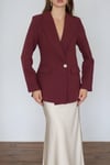 BORDO KADİFE CEKET