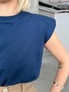 VATKALI BLUZ LACİVERT
