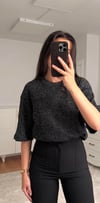 ZARA SİMLİ TRİKO BLUZ ORJİNAL