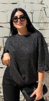 ZARA SİMLİ TRİKO BLUZ ORJİNAL