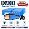 10 Adet Nihon Kohden NKB-301V Defibrilatör için 12V 3000mAh Ni-MH Batarya10 Adet Nihon Kohden NKB-301V Defibrilatör için 12V 3000mAh Ni-MH BataryaDefibrilatör Batarya