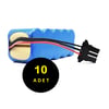 10 Adet Nihon Kohden NKB-301V Defibrilatör için 12V 3000mAh Ni-MH Batarya10 Adet Nihon Kohden NKB-301V Defibrilatör için 12V 3000mAh Ni-MH BataryaDefibrilatör Batarya
