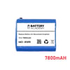 Neumovent Graphnet Ventilatör için 11.1v 7800mAH Batarya